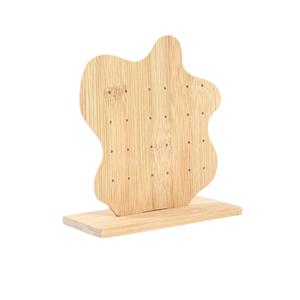 Wholesale Triangle Wood Necklace <b>Display</b> Stand Manufacturer of Wooden Jewelry Holder for Necklace <b>Display</b> - Product Image 1