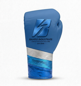 Wholesale High Quality Shiny MMA Boxing Gloves Metallic Leather Professional Training Mitts Custom Logo Fight Gear - Product Image 4