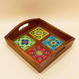 Bandeja de Madera Impresa Personalizada, Bandeja de Madera Impresa en Color Personalizado para Cocina Profesional, Suministro de Bandejas para Servir al por Mayor - Product Image 5