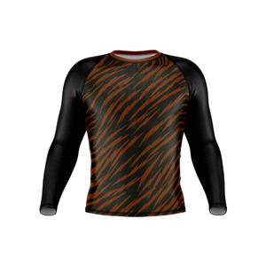 Rashguard personnalisé par sublimation pour BJJ, MMA, Grappling, manches courtes, Rashguard sublimé pour BJJ, MMA, Jiu Jitsu, Grappling - Product Image 6