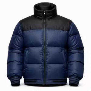 Chaqueta Acolchada Personalizada para Hombre, Talla Grande, Corte Ajustado, Invierno, Formal, Gruesa, Resistente al Viento e Impermeable, 100% Nailon, Logotipo Frontal - Product Image 5