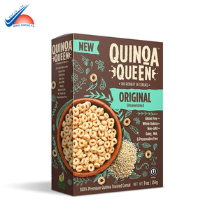 Caja de embalaje de cereales ecológica | Caja de papel para alimentos de diseño personalizado - Product Image 1