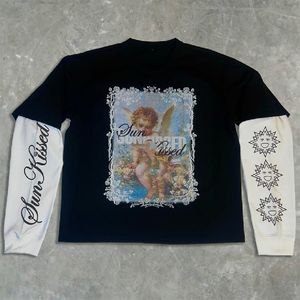 T-shirt double couche haut de gamme en tissu premium, élégant, confortable et léger, pour hommes et femmes, idéal pour le quotidien et la mode. - Product Image 6