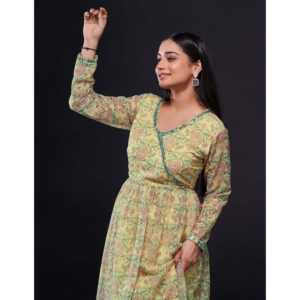 Conjunto elegante de ropa de fiesta para mujer de diseñador con secuencia de trabajo - Product Image 3