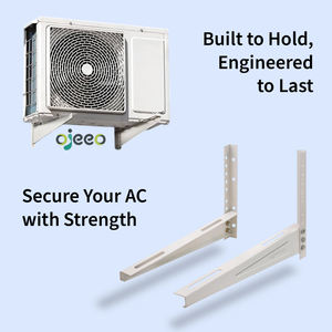 Support mural robuste en métal pour climatiseur, support de condenseur durable, provenant d'un fournisseur indien au meilleur prix - Product Image 4