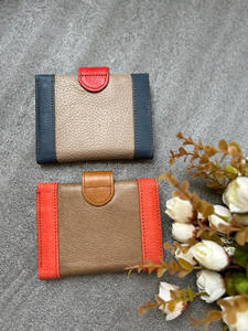 กระเป๋าหนังขนาดเล็กสไตล์ใหม่หรูหราแบรนด์ดังสำหรับผู้หญิงกระเป๋าสตางค์ขนาดเล็กมีซิปแบบสั้นสำหรับผู้หญิงที่ใส่บัตรเครดิตใส่เหรียญ - Product Image 5