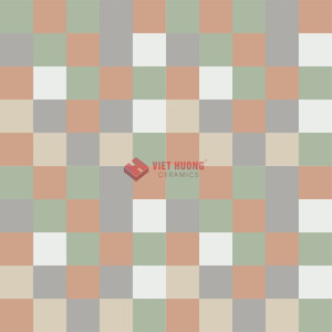 La baldosa de cemento de 200x200 mm realza los interiores con sus elegantes motivos artesanales hechos a mano. - Product Image 1