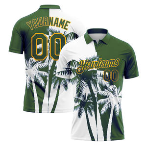 Polos de Golf Personalizados con Bordado y Sublimación en Poliéster para Hombre, Jersey Transpirable de Alta Calidad en Tejido de Algodón y Spandex de Secado Rápido - Product Image 4