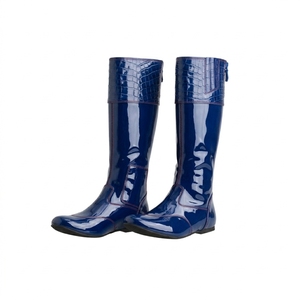 Botas de equitación ligeras de cuero, cómodas y duraderas, con cremallera YKK y suela de TPR - Product Image 2