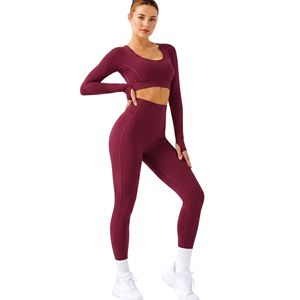 Pastel <b>Tie</b> <b>Dye</b> Long Sleeve Women Yoga <b>Sets</b> High Quality Nylon Spandex Anti-Bacterial Soft Touch Stretch Gymwear Women Yoga <b>Sets</b> - Product Image 4