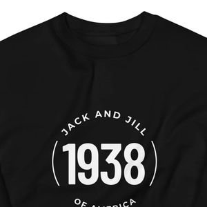 เสื้อสเวตเชิ้ตผู้ชายแบบคัสตอม แจ็คแอนด์จิล ผ้าฟลีซนุ่ม คอกลม แขนยาว สกรีนโลโก้ได้ สไตล์ลำลอง สตรีทแวร์ ขายส่ง - Product Image 3