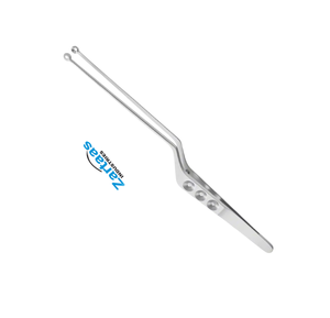 HIgh Quality Stainless Steel Yasargil Tumor Grasping Forceps 22cm Bayonet 3.5mm Cup Jaws Precision Neurosurgical <b>Instrument</b> - Product Image 4