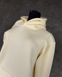 100% Cotton Hoodies Blank <b>Thick</b> <b>Fleece</b> Heavy Weight Oversized Hoodies Custom Print Logo Men's Hoodies & Sweatshirts - Product Image 3