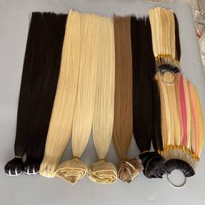 Extensión de cabello con Clip, cabello humano 100% de color resaltado, Sin extensiones de cabello sintético, 200g, 7 unidades - Product Image 4