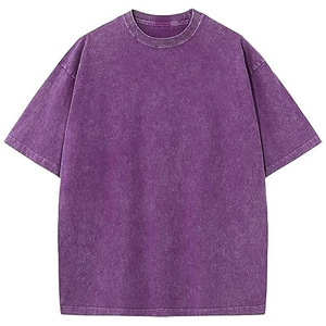 เสื้อยืดโอเวอร์ไซส์ คอโอ แขนสั้น ผ้าเจอร์ซีย์ ระบายอากาศได้ดี เป็นมิตรกับสิ่งแวดล้อม สไตล์วินเทจ ลุคสตรีทแวร์เรียบง่าย ผ้าฝ้ายนุ่ม ใส่สบายทรงหลวม สำหรับผู้ชาย - Product Image 1