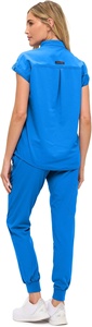 High quality medical scrub <b>set</b> <b>doctor</b> nurse uniform anti bacterial fabric - Product Image 5