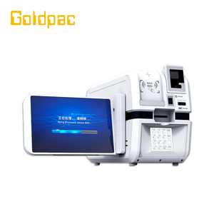 Terminal d'enregistrement biométrique et d'ouverture de compte eKYC portable avec impression et émission rapides de cartes thermiques - Product Image 1