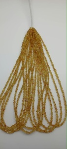 Zafiro Amarillo Natural Pulido, Cuentas de Zafiro en Bruto Sin Cortar, Tamaño de 3*4mm a 4*5mm, Precio de Mayorista, Compre en Línea Directamente del Fabricante - Product Image 4