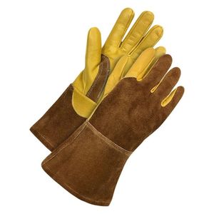 Gants de soudage en cuir, prix de gros, gants de soudage pour hommes, résistance à la chaleur, imperméables, antidérapants, sans silicone, sans poudre - Product Image 5