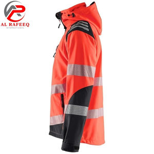 Chaqueta Softshell de Alta Visibilidad 2026, Impermeable, de Poliéster, Ropa de Trabajo de Seguridad con Logotipo Personalizable, Corte Ajustado 2026 - Product Image 6