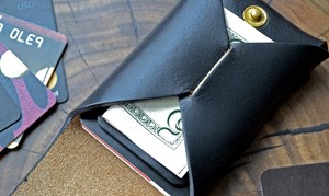 Cartera de Cuero Genuino sin Costuras de Alta Calidad, Tarjetero Minimalista, Delgado, con Bloqueo RFID, para Hombre, Uso Diario, SLW-0065 - Product Image 3