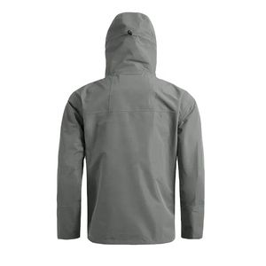 Chaqueta de Pesca Impermeable para Hombre con Capucha, Color Sólido, Cierre de Pullover, Ropa de Exterior, Color Personalizado, UPF 50, Estampada - Product Image 4