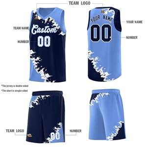 Vente flash, prix bas, ensemble d'uniformes de basket-ball, qualité supérieure, meilleur prix, nouveau design, uniforme de basket-ball respirant, OEM - Product Image 6