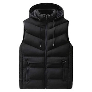 Gilet matelassé sans manches en toile de nylon pour femme, tricoté, hiver, équestre, utilitaire, grande taille, personnalisable, respirant, coupe-vent - Product Image 1