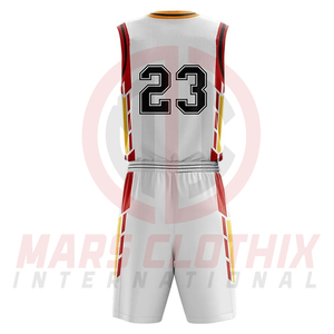Uniforme de Baloncesto para Equipos, Producto de Moda, Conjunto de Camiseta y Pantalones Cortos de Baloncesto Unisex, Directo de Fábrica - Product Image 3
