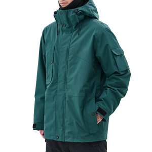 Heavy Duty Mens Ski Jacket <b>Waterproof</b> Thermal <b>Padded</b> Snowboard Jacket Wind Resistant Breathable Hood Outdoor Winter Sportswear - Product Image 3