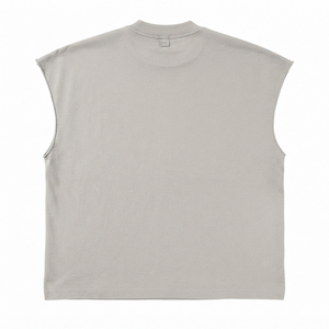 เสื้อกล้ามพิมพ์ลายกราฟิกสไตล์วินเทจสุดเทรนดี้ ผ้าเจอร์ซีย์คอตตอน 100% เป็นมิตรต่อสิ่งแวดล้อม เสื้อยืดแขนกุดสำหรับใส่ได้ทั้งชายและหญิง - Product Image 2