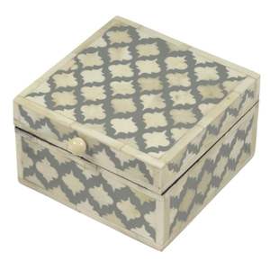 Stylish Design Bone Jewellery <b>Box</b> Luxury Resin Bone Decorative Storage <b>Box</b> Bone Inlay <b>Box</b> home a best selling price - Product Image 5
