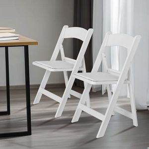 Sedie Pieghevoli in Resina Comode con Seduta Imbottita, Confezione da 4, per Eventi Domestici Interni ed Esterni - Ricambio 15868578 - Product Image 4