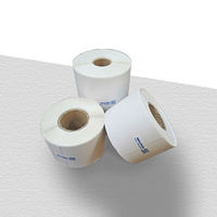 Étiquette adhésive en papier cartonné thermosensible, imprimée avec précision au Vietnam, pour emballage de produits, respectueuse de l'environnement, impression offset