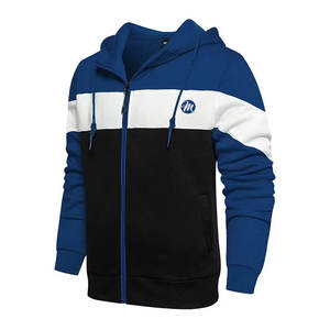 Sudaderas con capucha de corte regular para invierno, sudaderas con capucha con cremallera de talla grande, sudaderas con capucha con cremallera 100% algodón para venta en línea. - Product Image 1