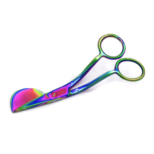 Tijeras Profesionales de Acero Inoxidable Tipo Pico de Pato para el Cuidado de Uñas, para Diestros, Herramienta Duradera de Precisión para Limpieza de Cutículas y Manicura - Product Image 4