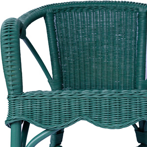 Chaise de salle à manger en rotin tressé moderne, faite à la main, naturelle, pour restaurant, café, hôtel, design personnalisé, OEM ODM, fabricant vietnamien - Product Image 4