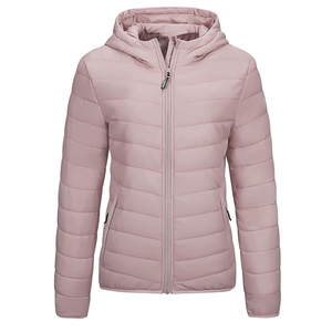 Veste matelassée à capuche personnalisable de qualité supérieure, prix de gros, nouvelle arrivée, respirante, brillante, pour l'hiver et l'automne - Product Image 2