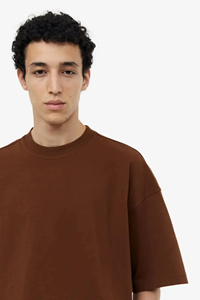 Camiseta de Hombre Premium 100% Algodón, Corte Regular, Súper Pesada, de Secado Rápido, Tejido de Punto, Color Sólido - Product Image 2