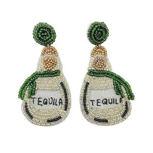 Pendientes de Diseño Modernos con Cuentas, Joyería Hecha a Mano a Bajo Precio - Product Image 5