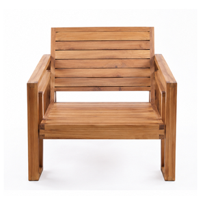 Sillón de Jardín Moderno de Madera de Teca Sólida para Exteriores, Sillón para Patio, Resort, Villa, Hotel, Fabricante de Indonesia - Product Image 2