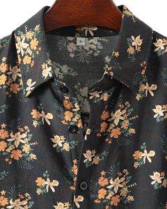 เสื้อเชิ้ตฮาวายชาย Aero Flora แขนสั้น ติดกระดุม ลายดอกไม้ สำหรับฤดูร้อน ชายหาด สวมใส่สบาย น้ำหนักเบา ระบายอากาศได้ดี - Product Image 2