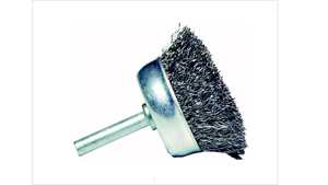 Mild Steel Wire Cup Brush with Shank for Drill Grinder Deburring Surface Cleaning <b>Abrasive</b> <b>Tool</b> - Product Image 2