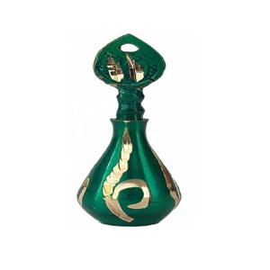 High Quality Handmade Portable Folk Art Modern Polished Colored Surmedani Holder Pure Brass Finish <b>Eyeliner</b> Pot Kohl Dressing - Product Image 4