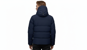 Chaqueta Safari con Logotipo Personalizado para Hombre, Otoño, Casual, Ligera, de Lona, Impermeable, Estilo Urbano, con Cuello Alto y Cremallera - Product Image 4