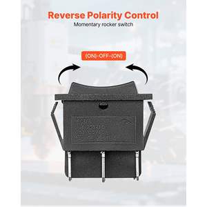 Interrupteur à bascule DPDT momentané à 6 broches, 3 positions (ON)-Off-(ON), interrupteur de inversion de polarité, AC 250V/16A 125V/20A pour voiture, bateau - Product Image 3