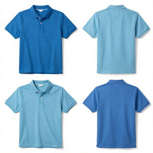 Wholesale <b>Red</b> Half Sleeve <b>Men's</b> for Polo <b>T</b>-<b>Shirts</b> High Quality 100% Cotton Embroidered Technique Breathable Knitted Plain Solid - Product Image 4