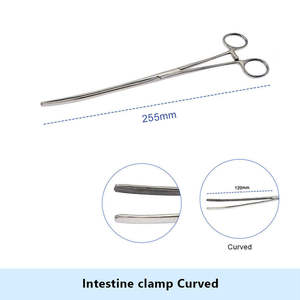 Premium Quality Surgical Instruments Manual Intestine Clamp <b>Pliers</b> for Pet Cats Dogs <b>Set</b> CE By Dentavex - Product Image 3
