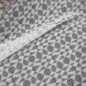 Tela de Encaje Elástica Geométrica Abstracta, Spandex/Nylon, 147 cm, Ligera, Tejido de Punto, Hecha en Seúl, para Vestidos de Novia, Lencería y Prendas de Vestir - Product Image 3