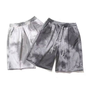 Shorts décontractés pour femmes avec logo personnalisé, taille élastique, délavage acide, haute qualité, best-seller, pour l'été, style décontracté, joggers - Product Image 3